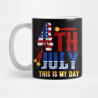 America Shirt 4th of July Patriotic T-shirt holiday Mug